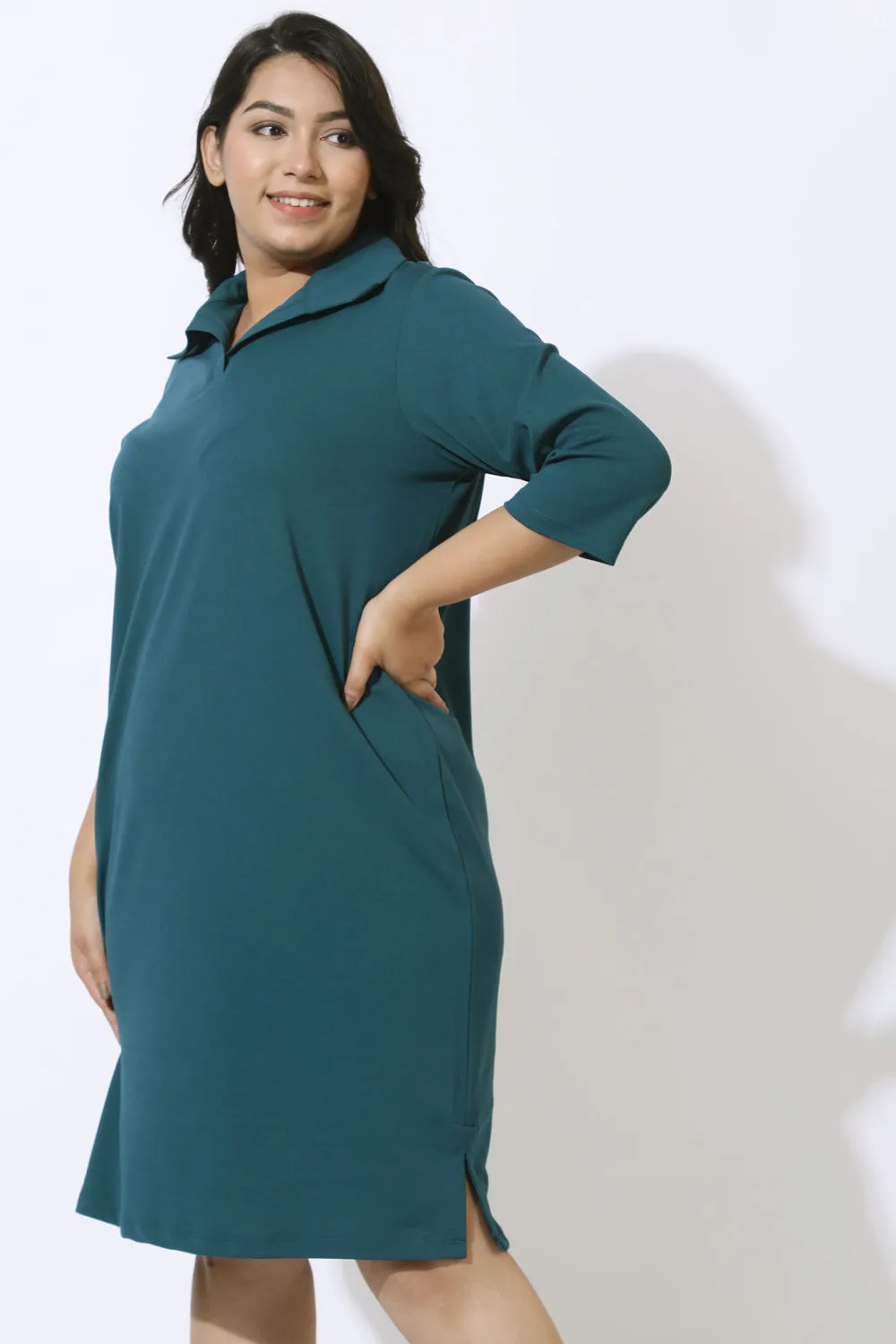 Emerald Polo Dress