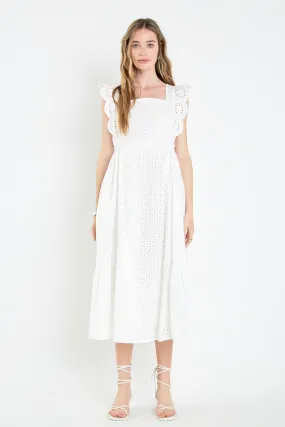 English Factory - Eyelet Maxi Dress