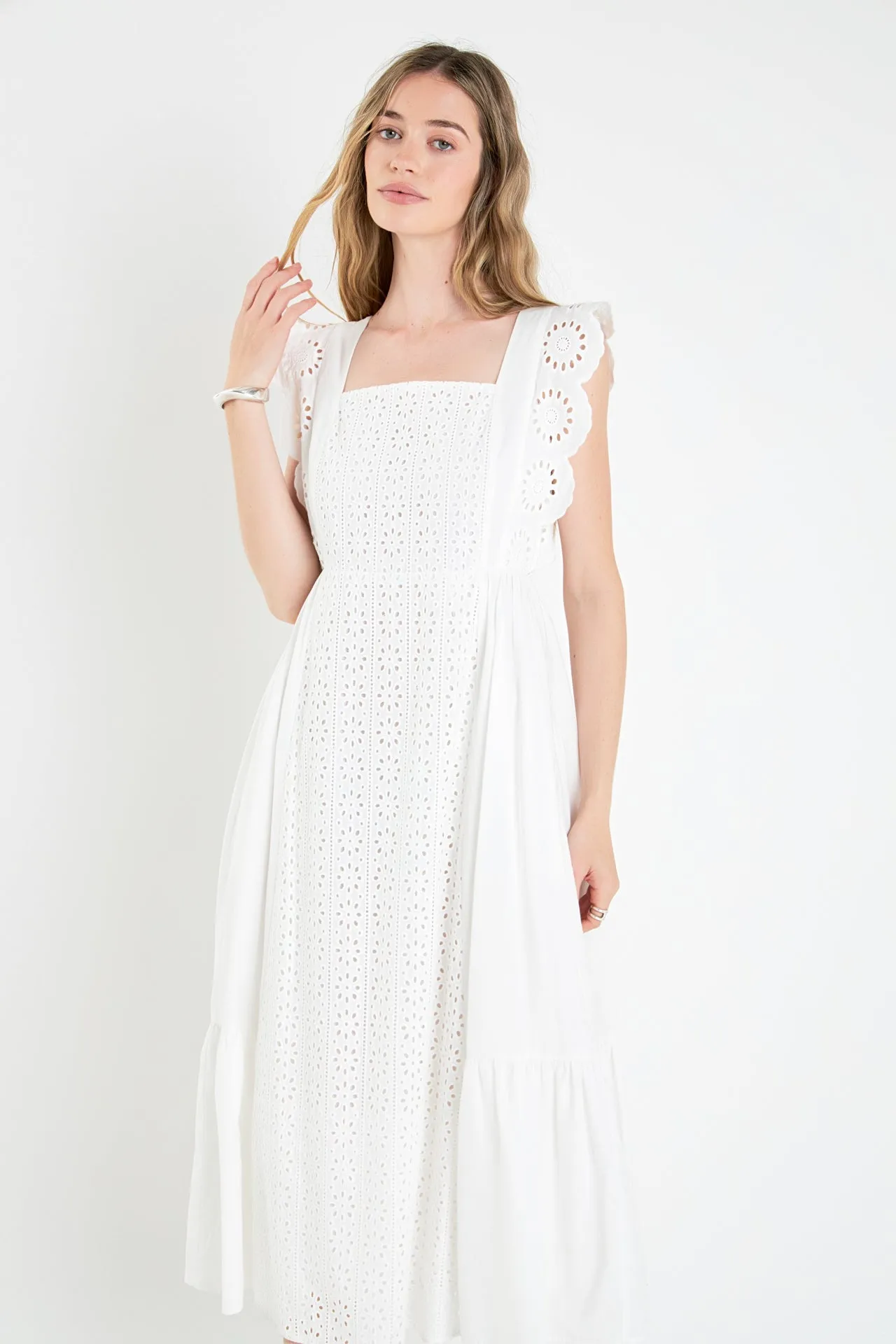 English Factory - Eyelet Maxi Dress