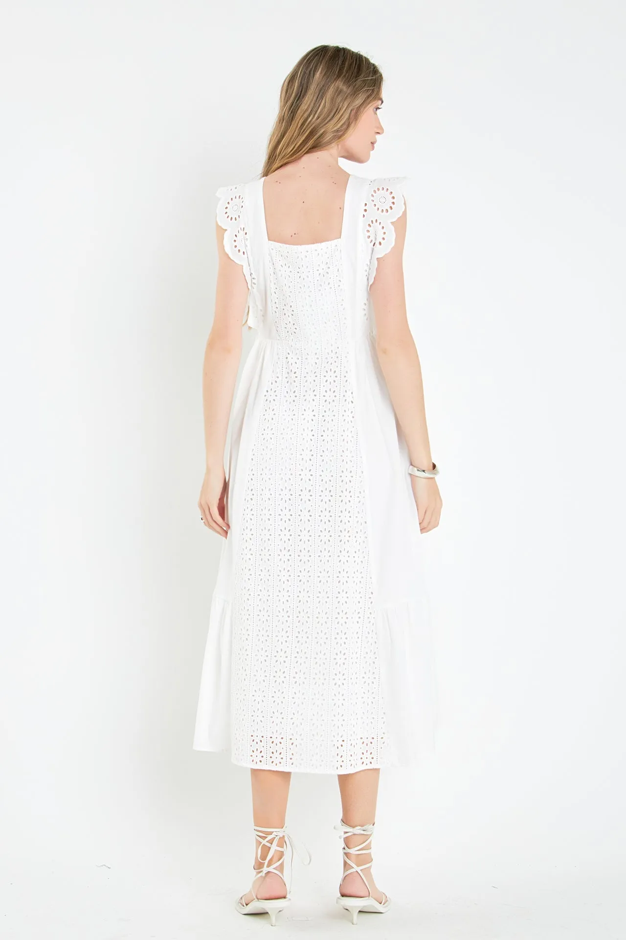 English Factory - Eyelet Maxi Dress