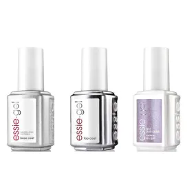 Essie Combo - Gel, Base & Top - Girly Grunge .5 oz - #1080G