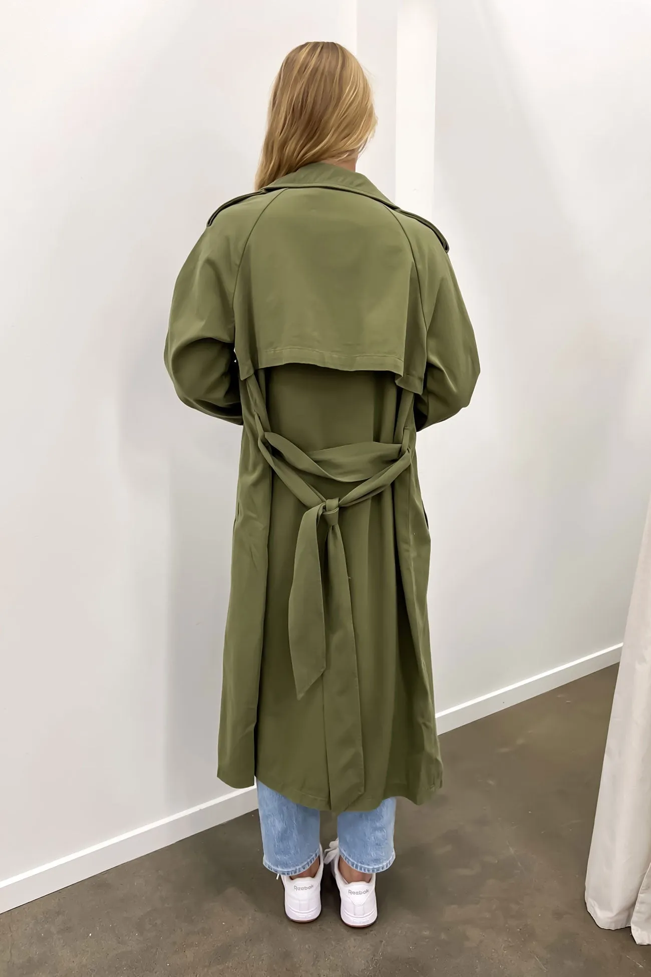 Eve Trench Coat Khaki