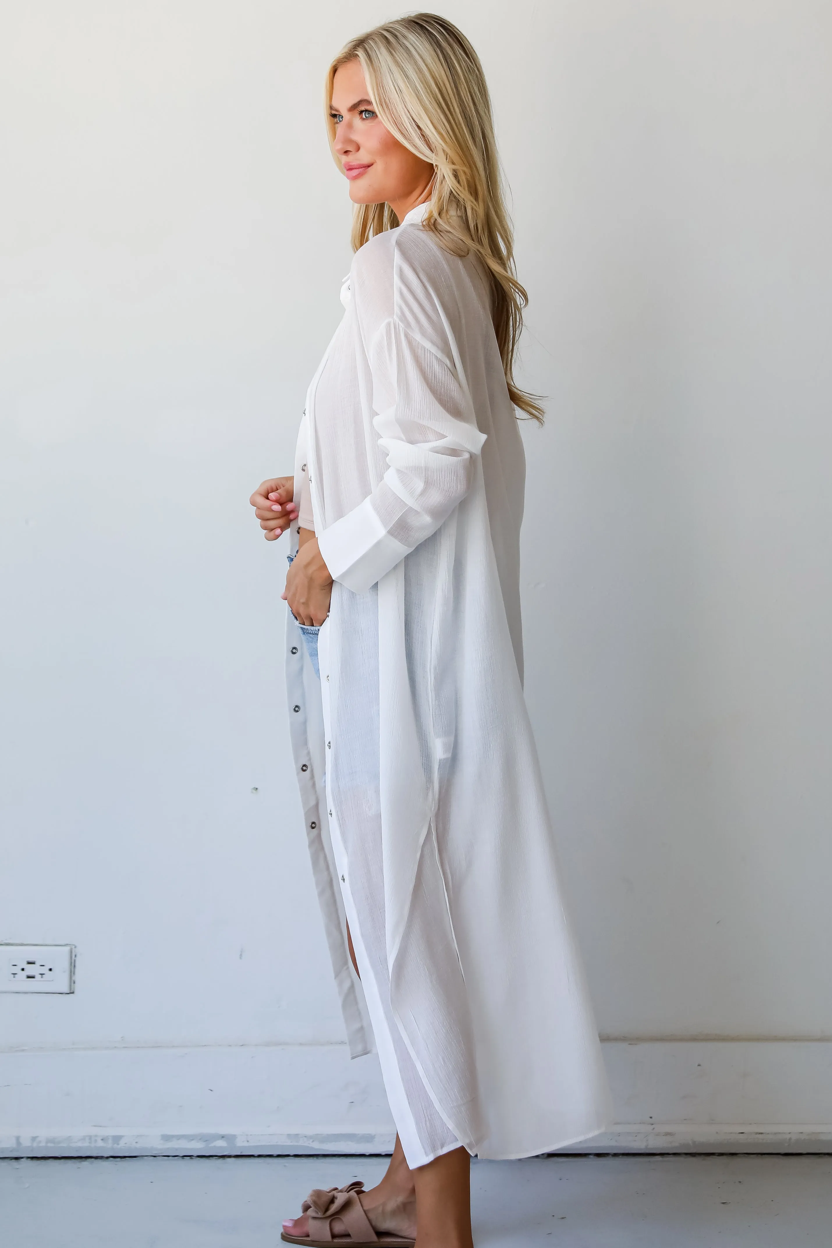 FINAL SALE - Beloved Sweetie White Tunic