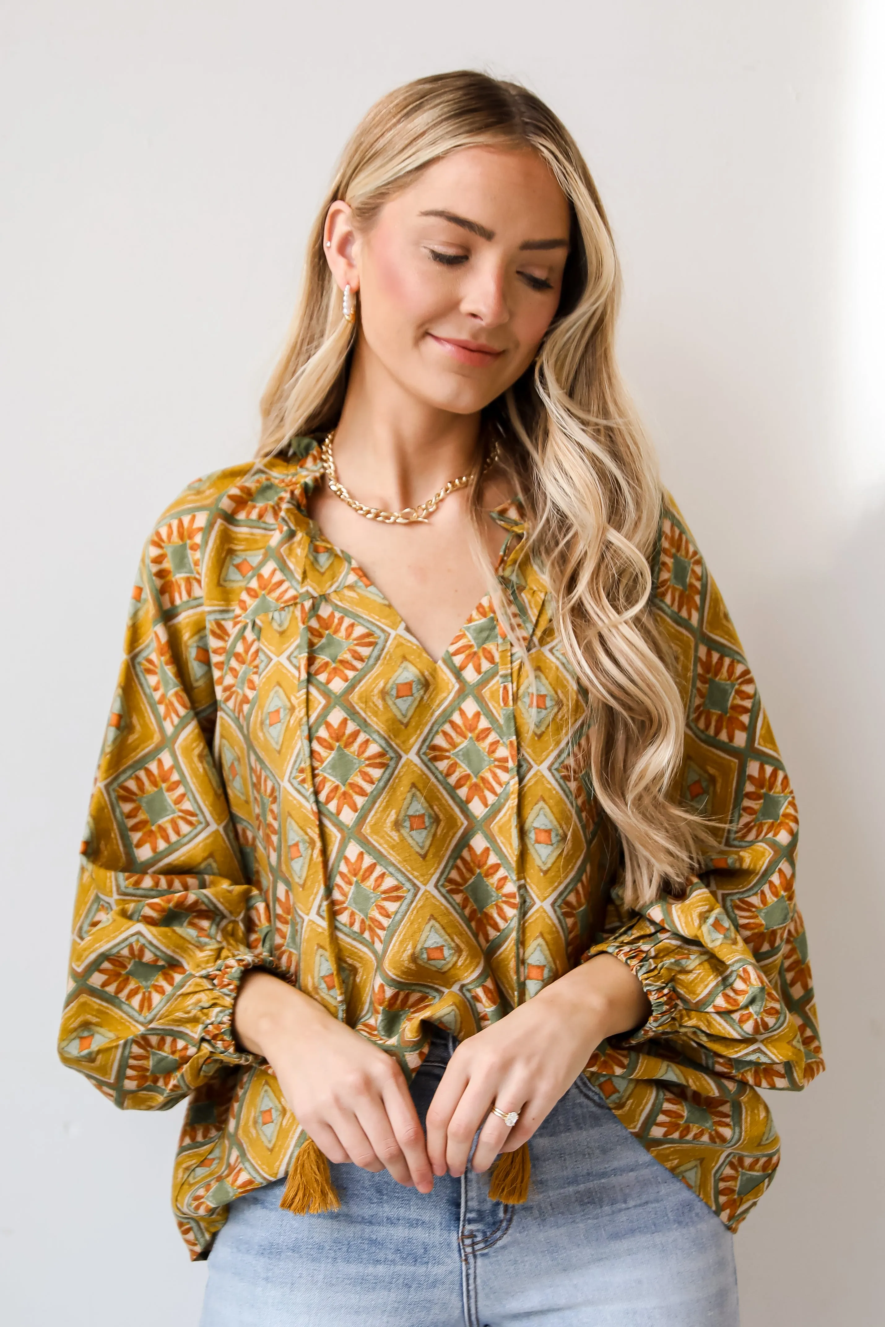 FINAL SALE - Get The Look Sage Blouse