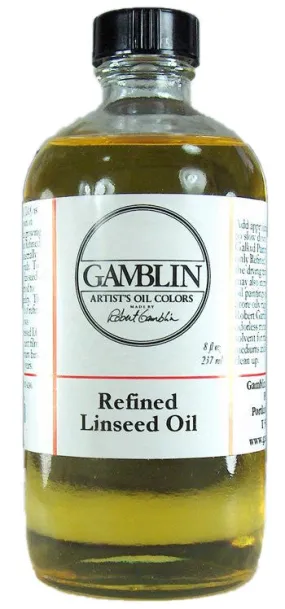 Gamblin Refined Linseed Oil