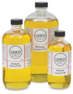 Gamblin Refined Linseed Oil