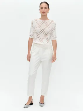 GaryZ shiny line viscose pants | Off White