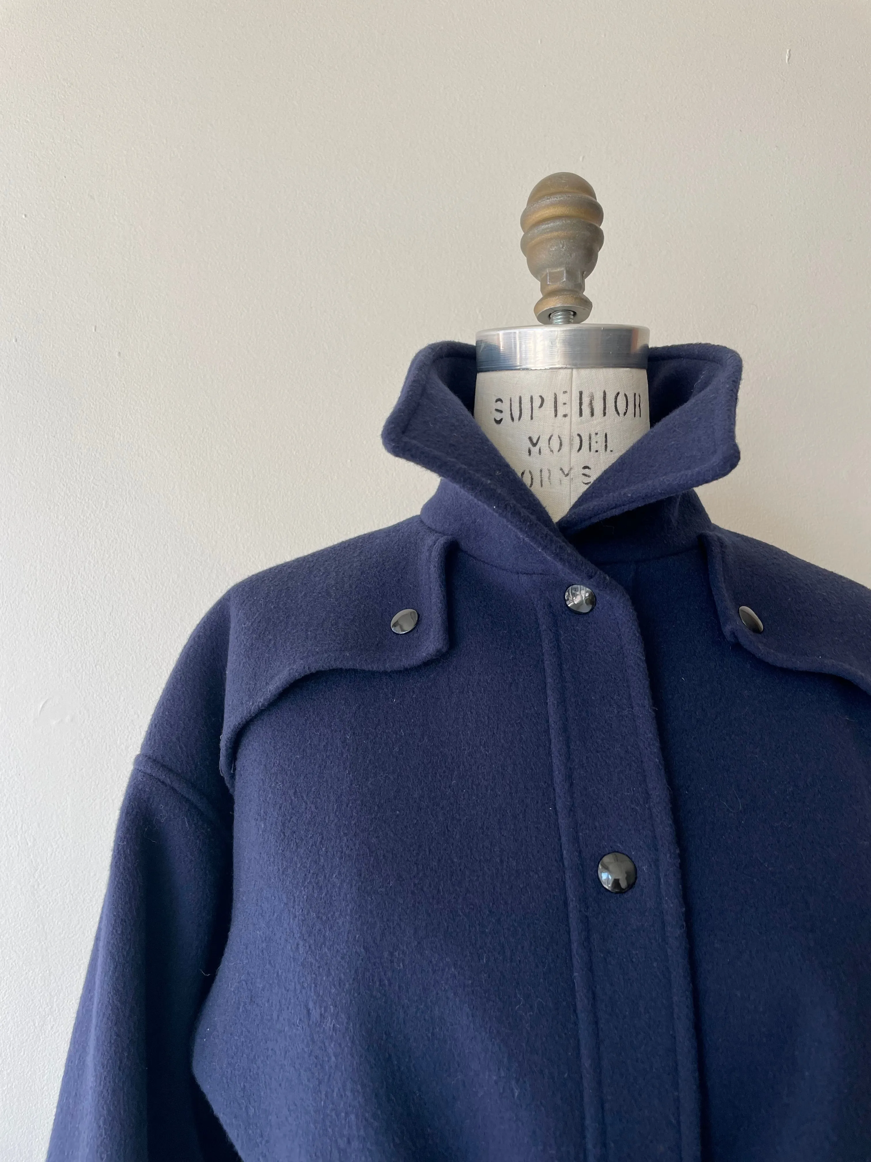 Geoffrey Beene Wool Coat