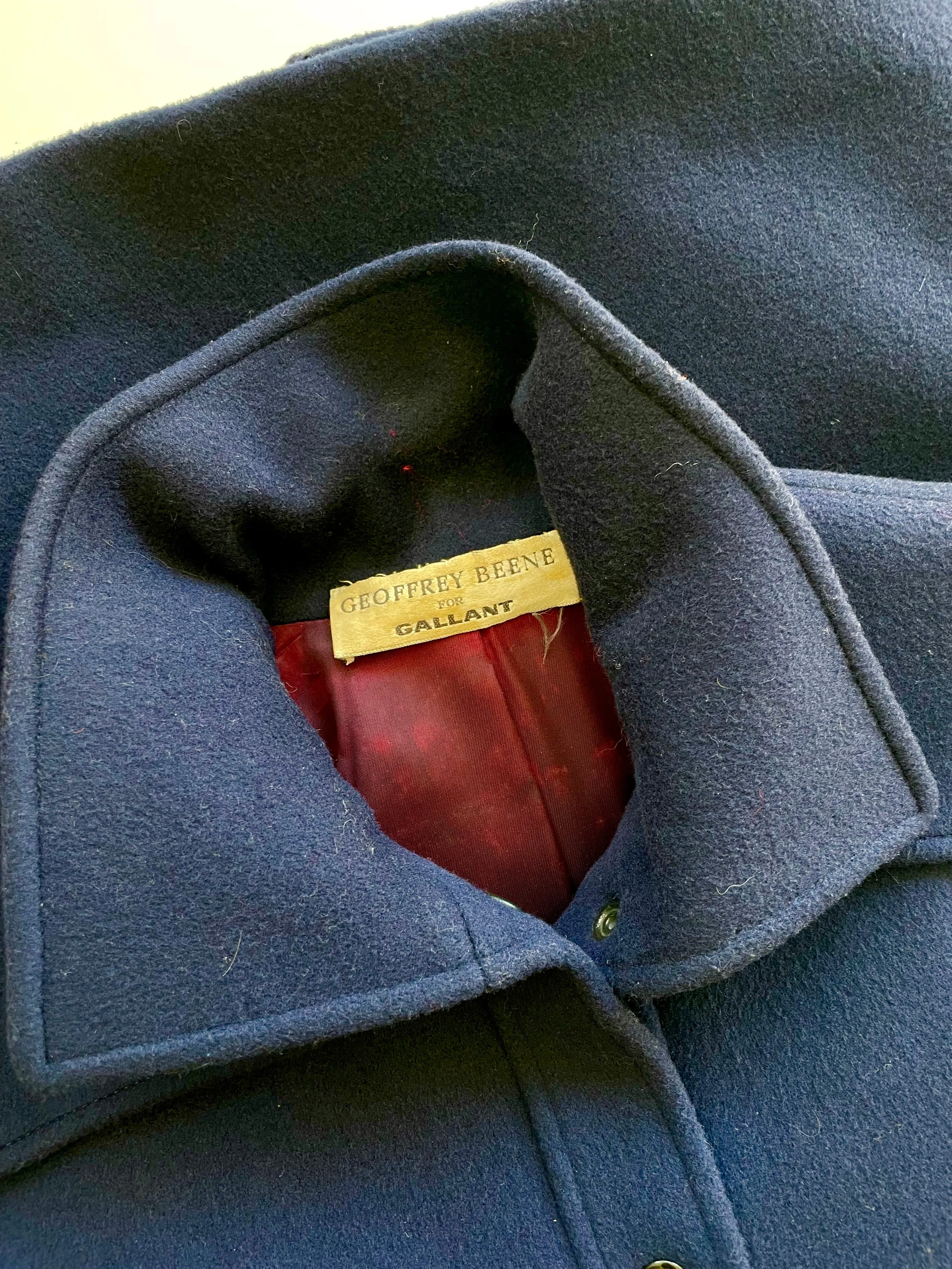 Geoffrey Beene Wool Coat