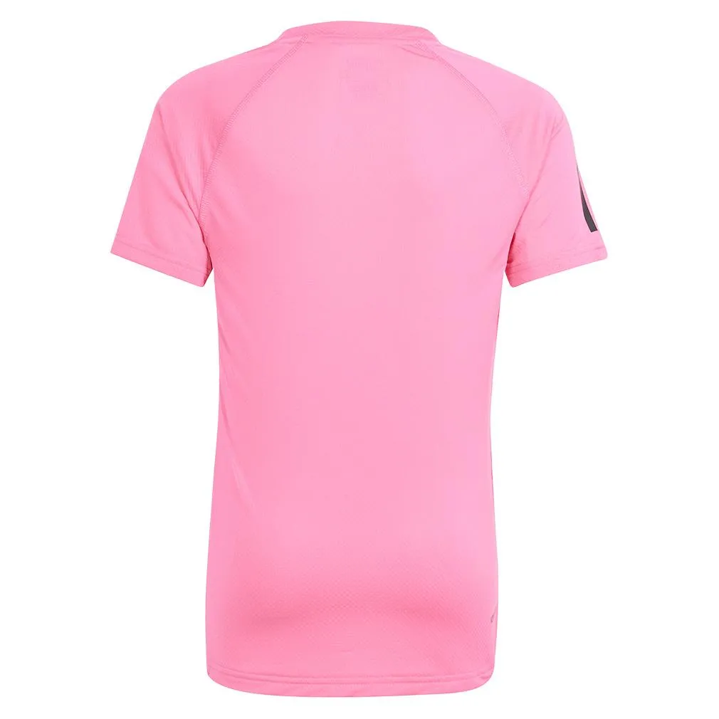 Girl's Club Tennis T-Shirt Pulse Magenta