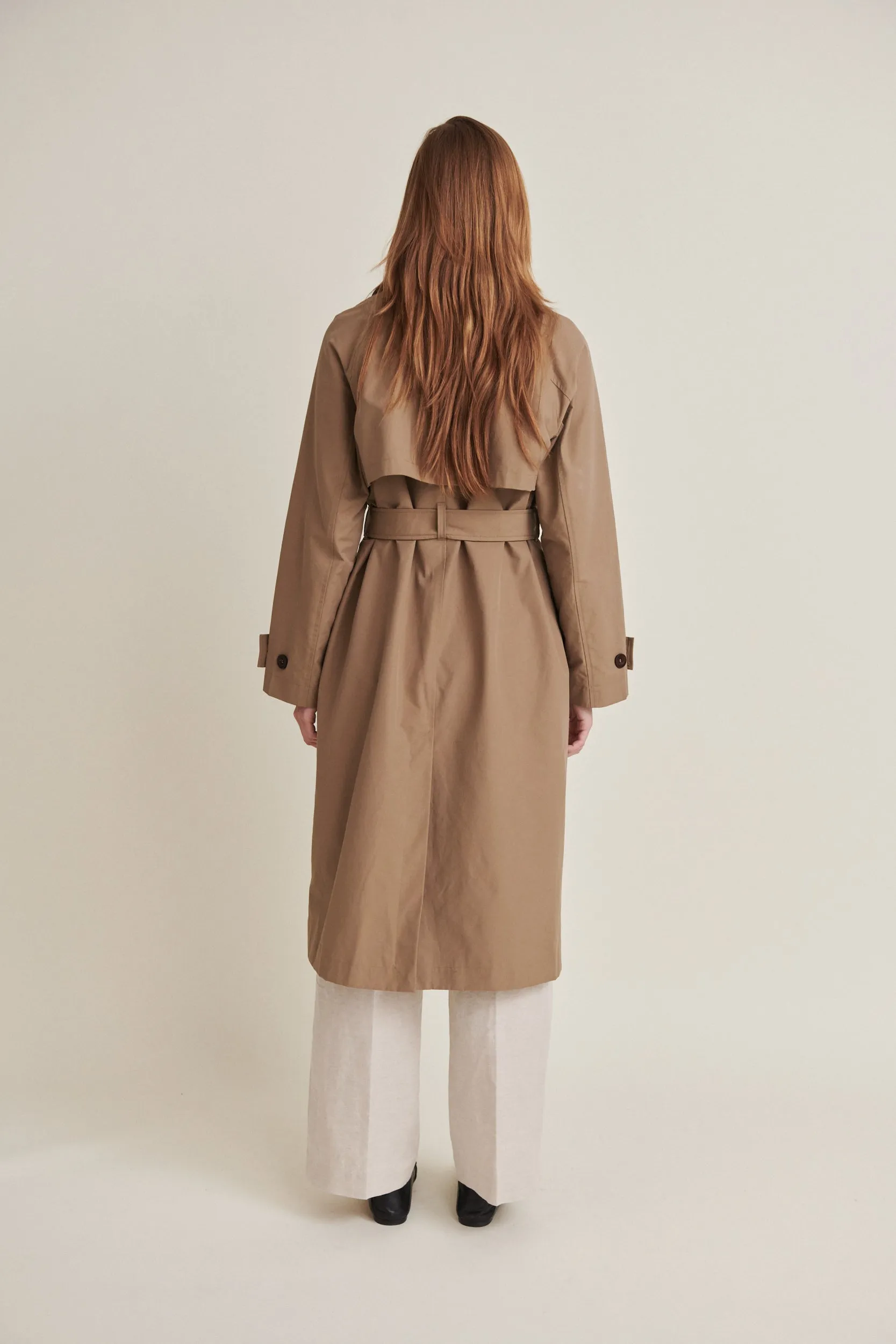 Gise Coat - Sepia Tint