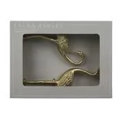 Gold Crane Objects Set of 2