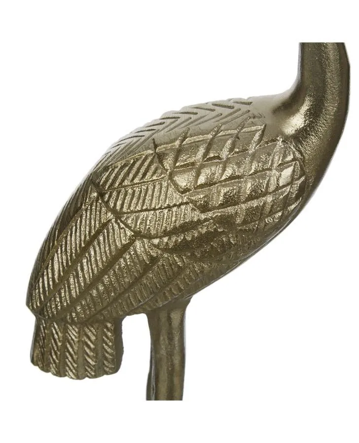 Gold Crane Objects Set of 2