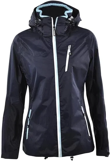 Hi-Tec Women's Insulated Waterproof Coat - Swindon - Navy Blue