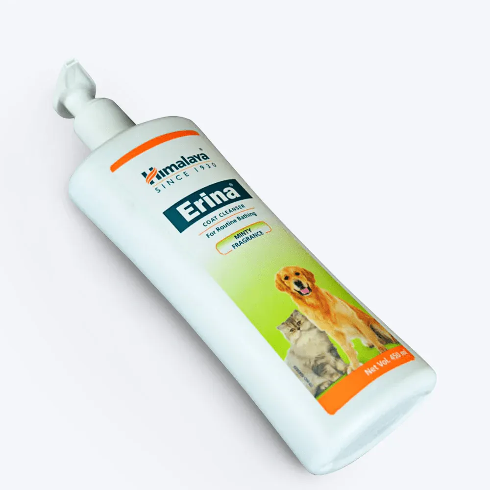 Himalaya Erina Coat Cleanser Shampoo for Dogs and Cats