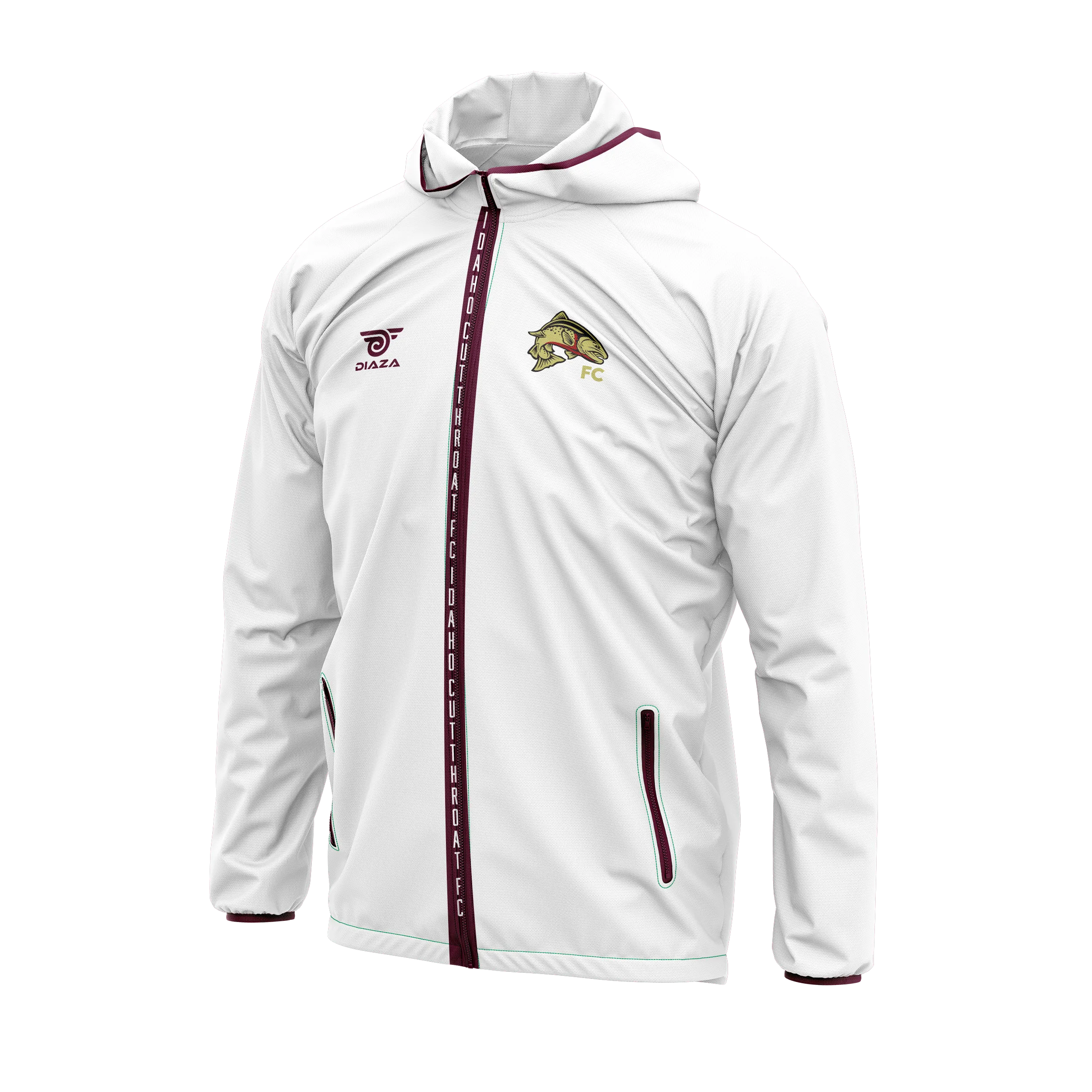 Idaho CutThroats FC Official White Windrunner