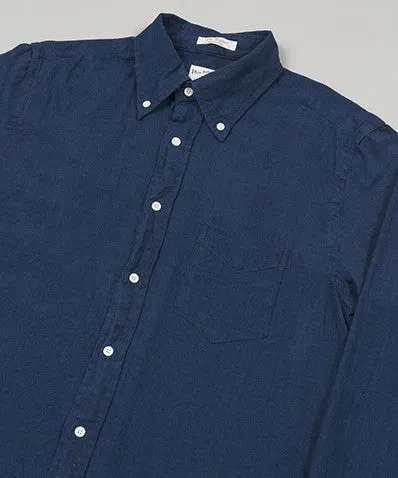 Indigo Oxford Shirt