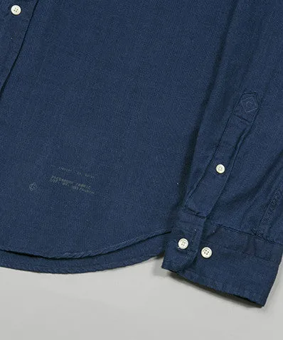 Indigo Oxford Shirt