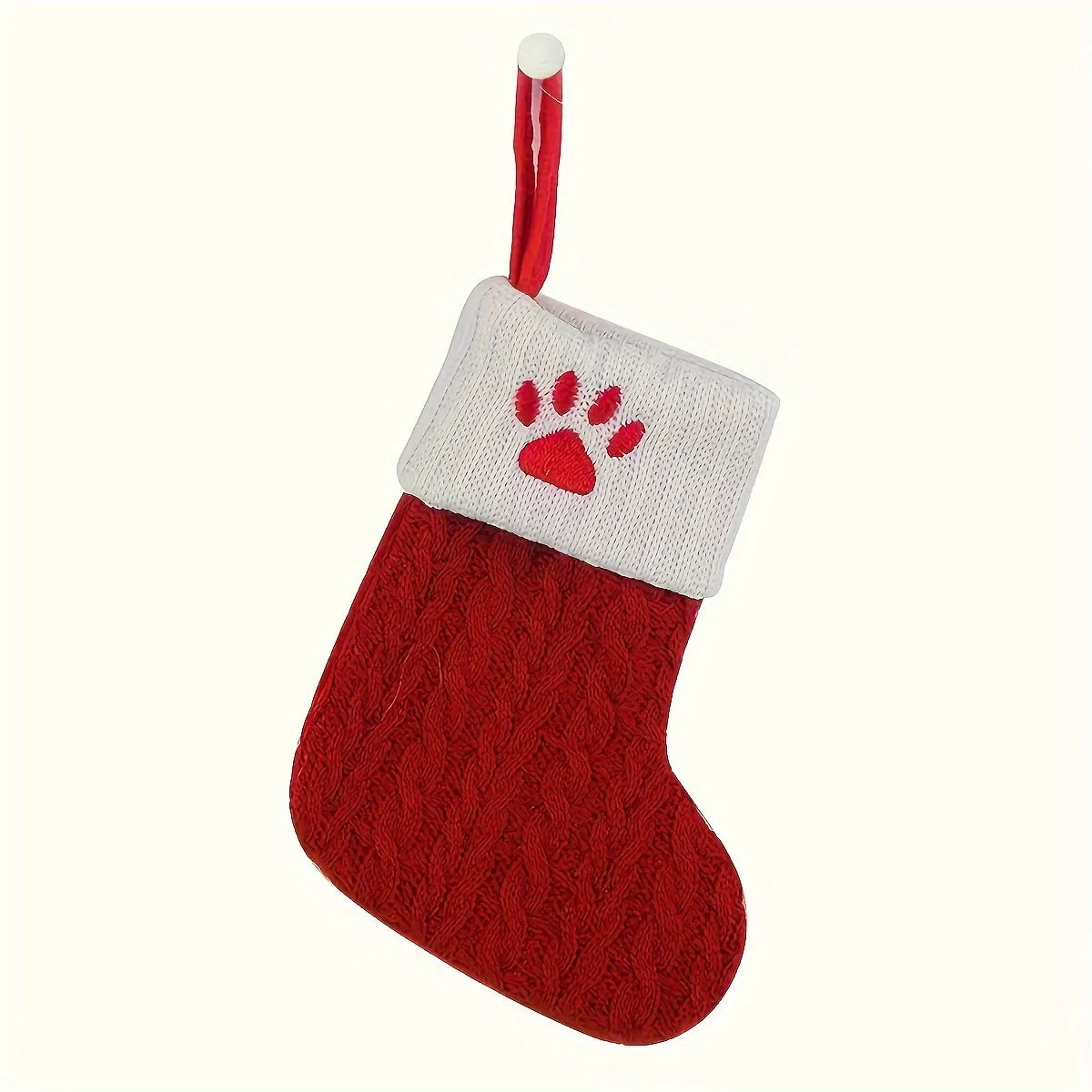 kkboxly Personalized Festive Knit Christmas Stockings with Customizable Initials - Unique Holiday Decorations for Home, Family, and Friends - Ideal for Christmas Party, Tree, Mantel, and Fireplace Decor