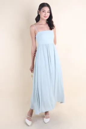 KOMMA MAXI DRESS IN SAGE