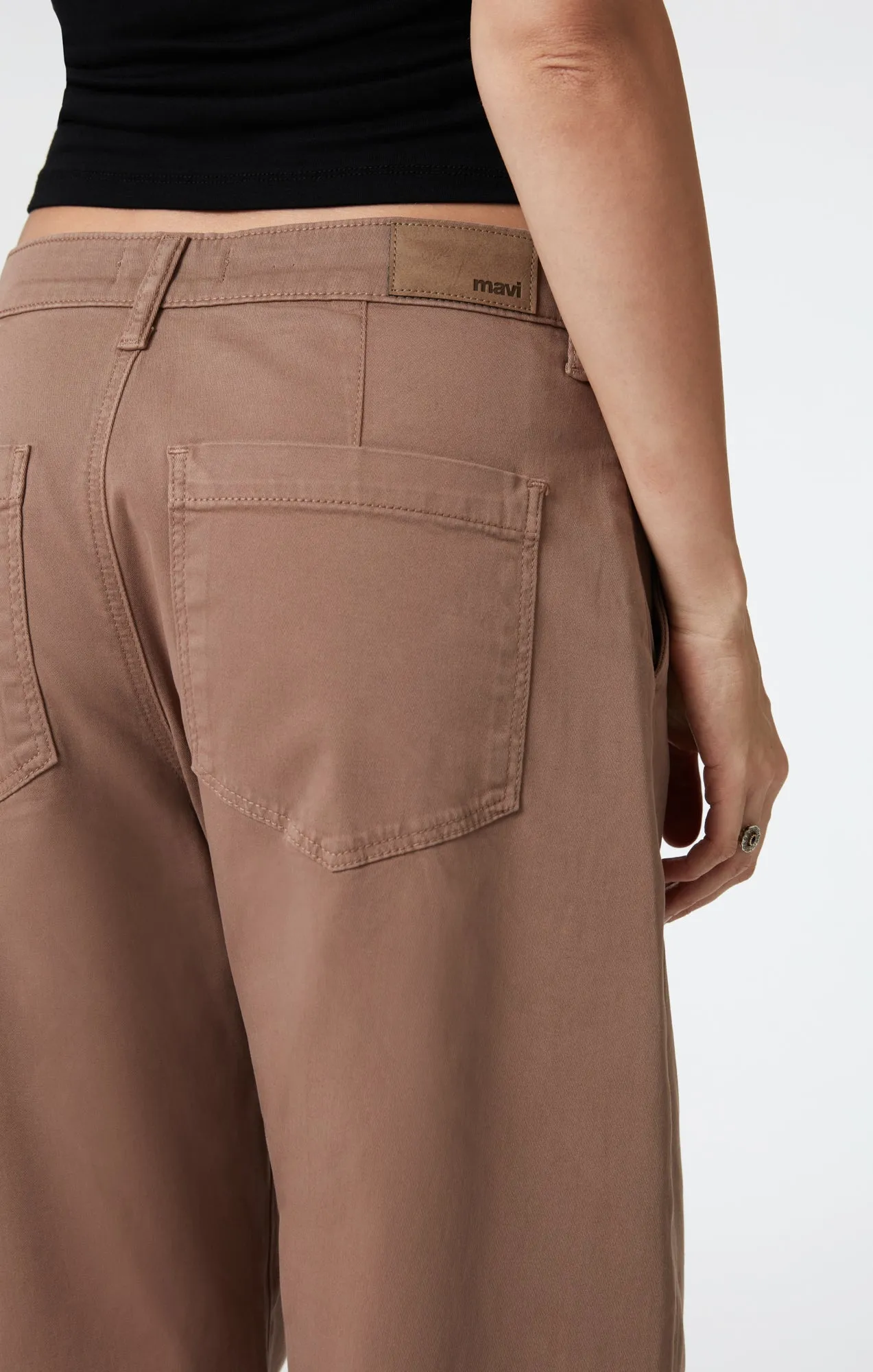 LENORA BARREL CHINO IN GINGER CASUAL TWILL