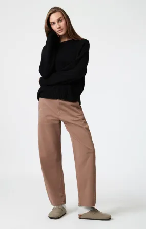 LENORA BARREL CHINO IN GINGER CASUAL TWILL