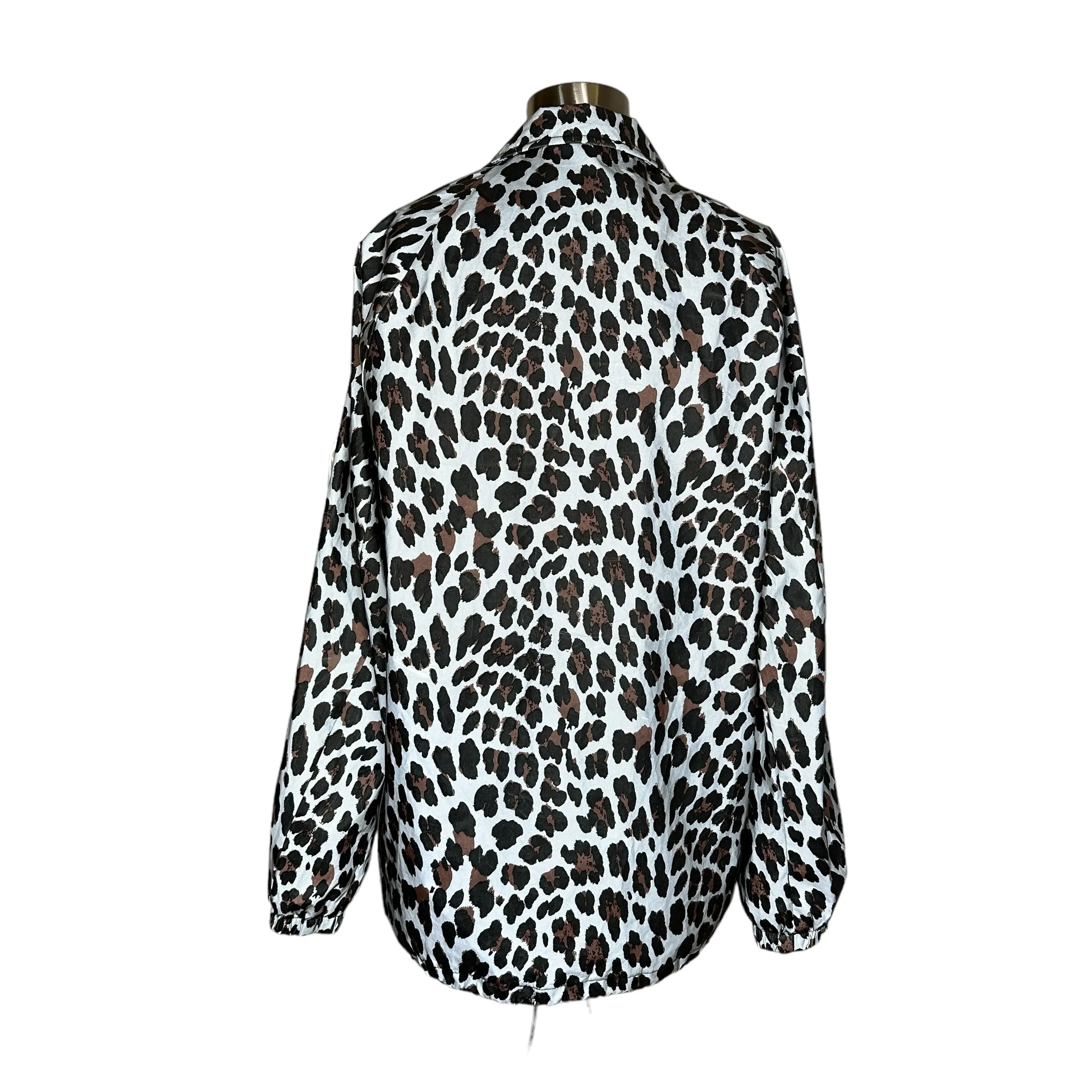 Leopard Nylon Jacket - M