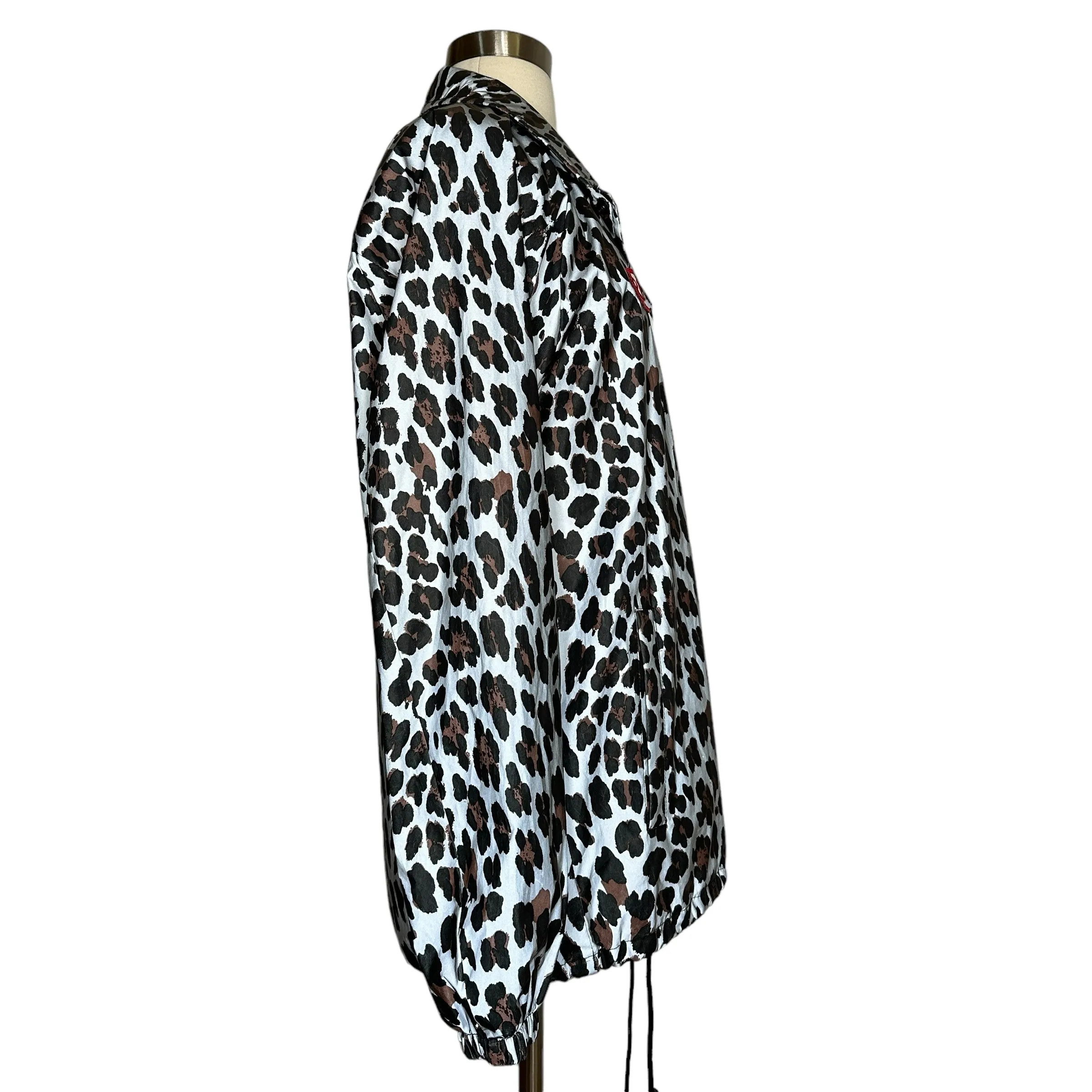 Leopard Nylon Jacket - M