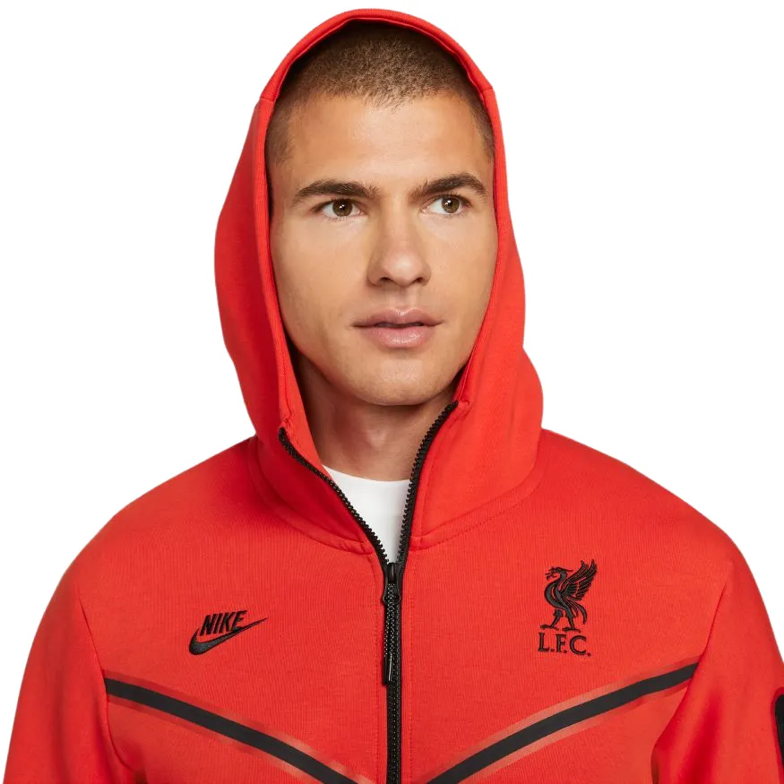 Liverpool FC Tech Fleece Windrunner Men's Full-Zip Hoodie