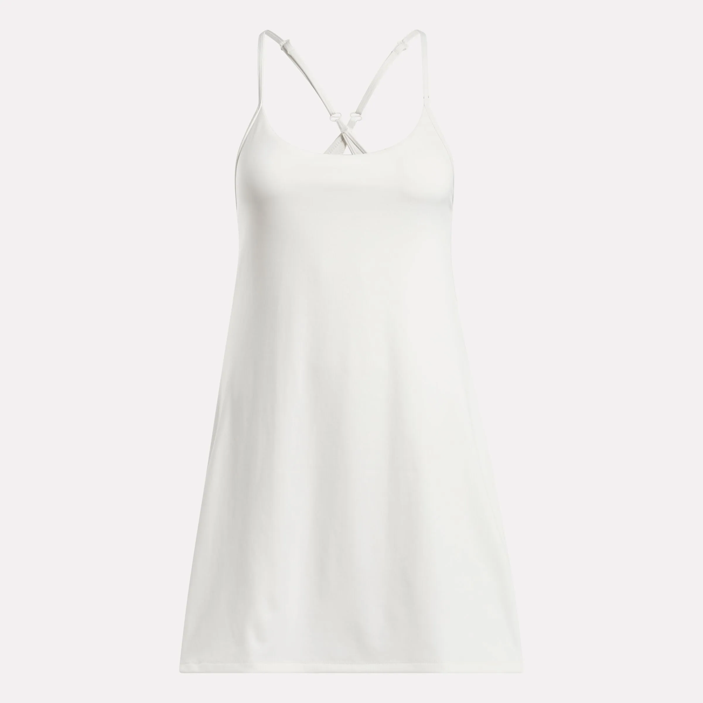 Lux Strappy Dress Chalk