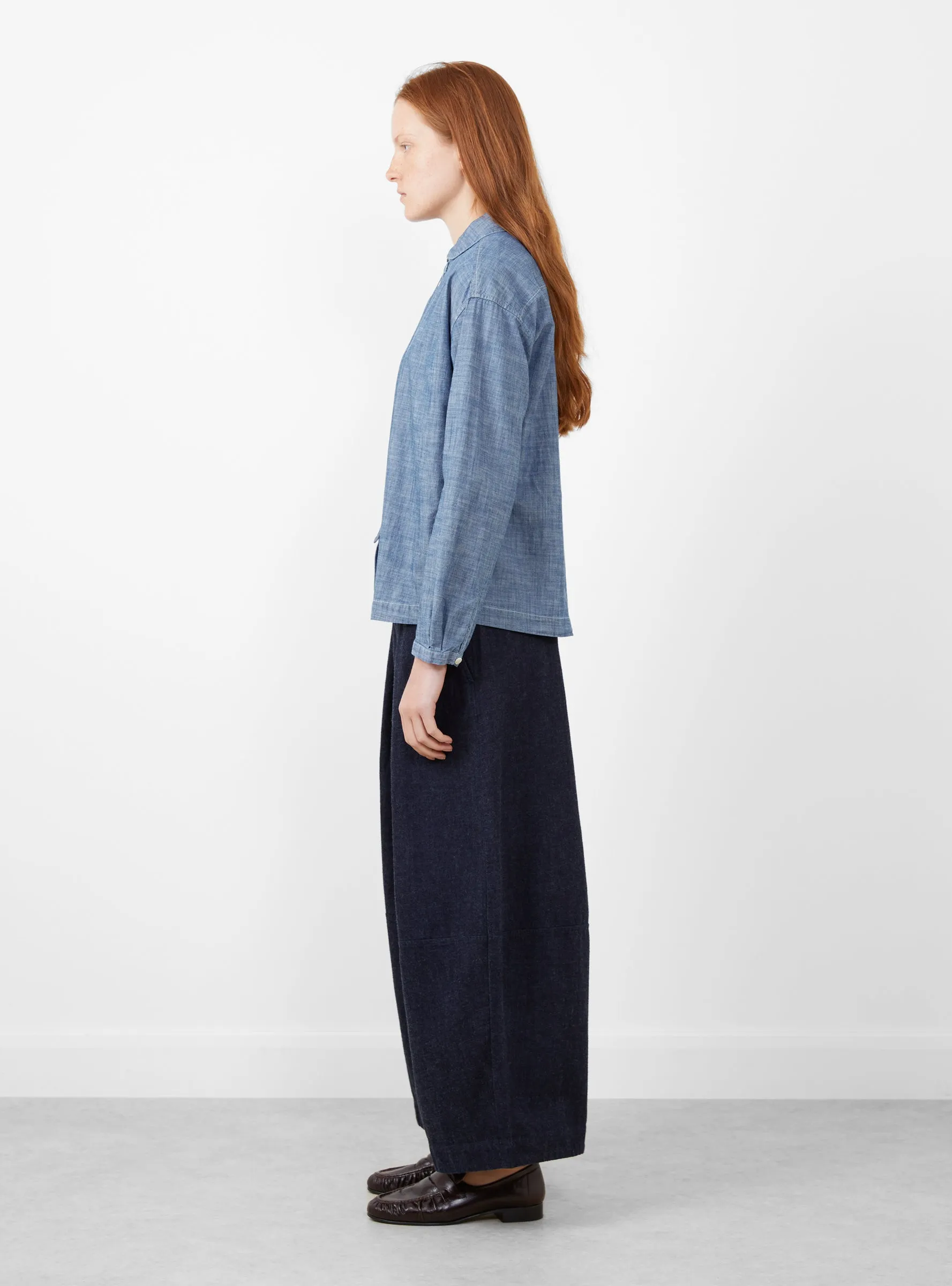 Marianne Long Sleeve Shirt Indigo Light