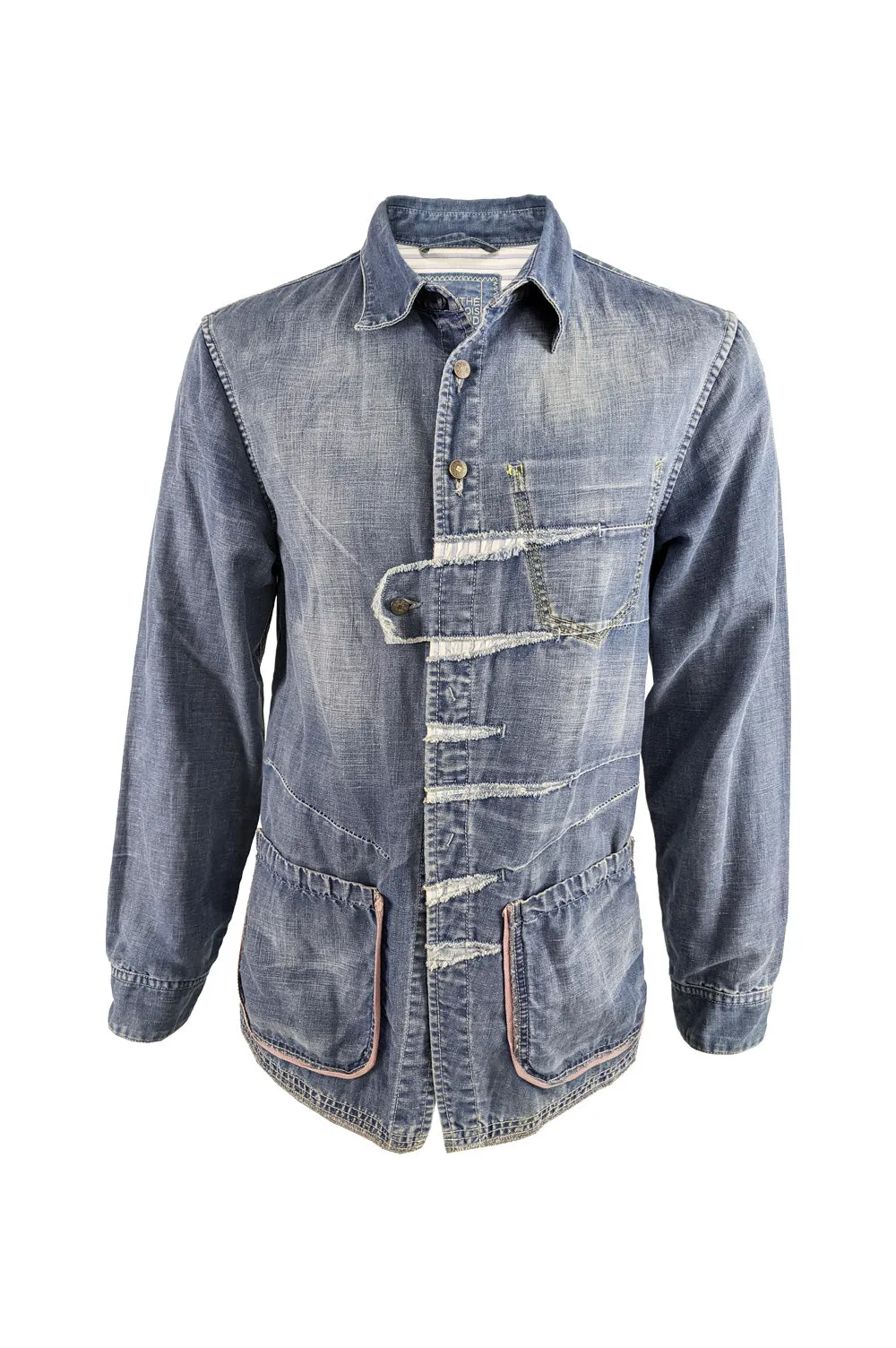 Marithé & Francois Girbaud Mens Vintage Denim Jacket, 1990s