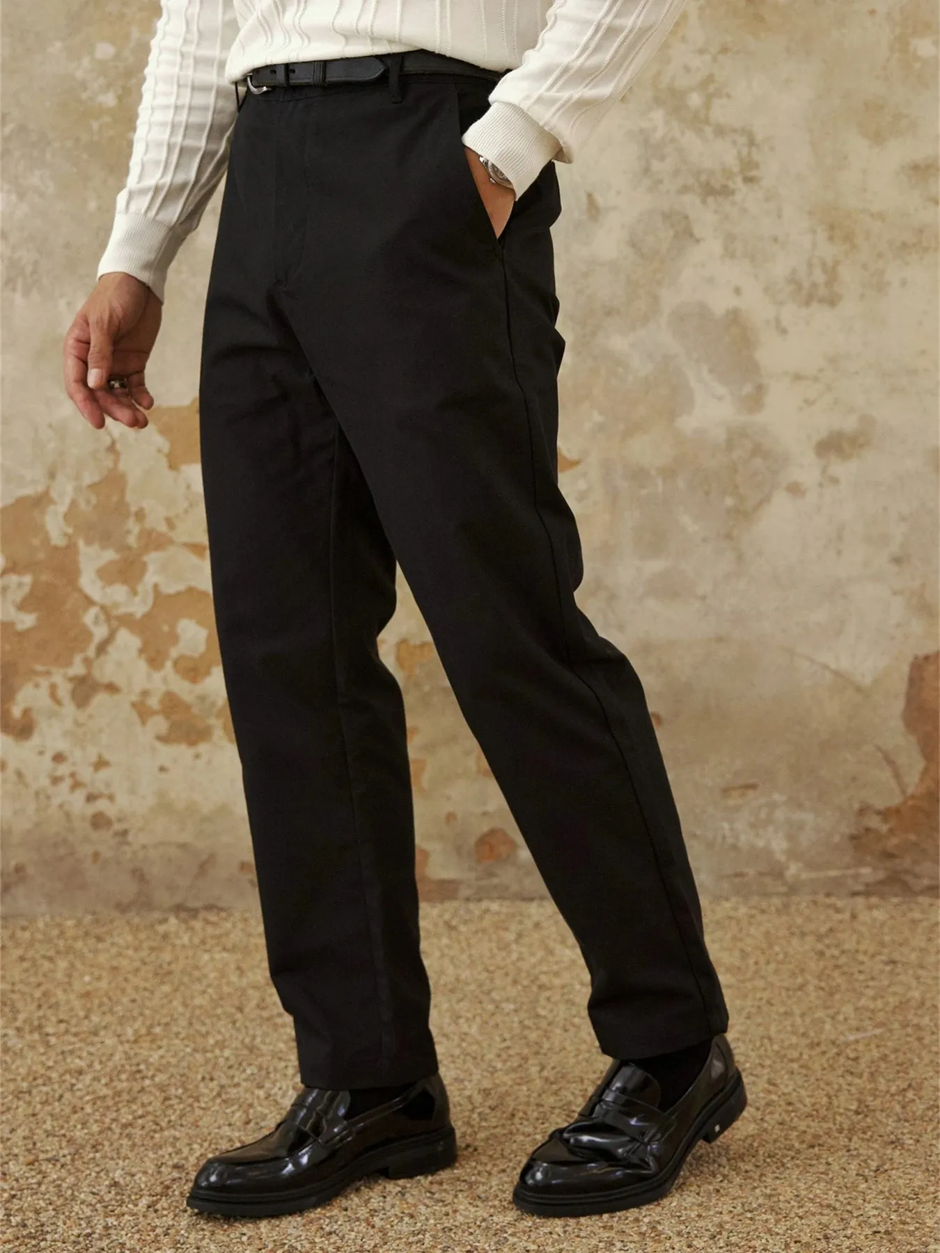 Men's Chino Pants - Straight Business Casual Style