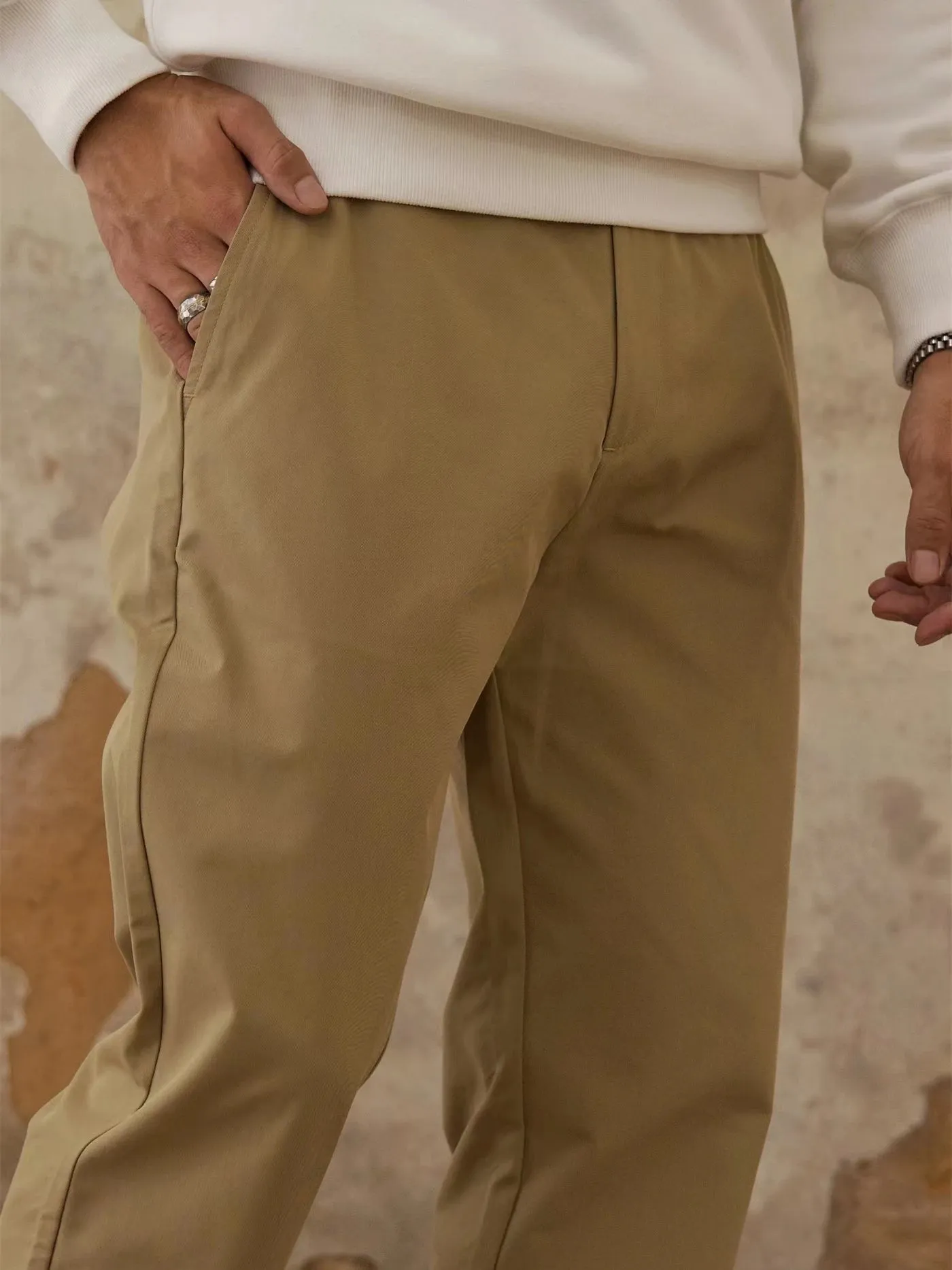 Men's Chino Pants - Straight Business Casual Style