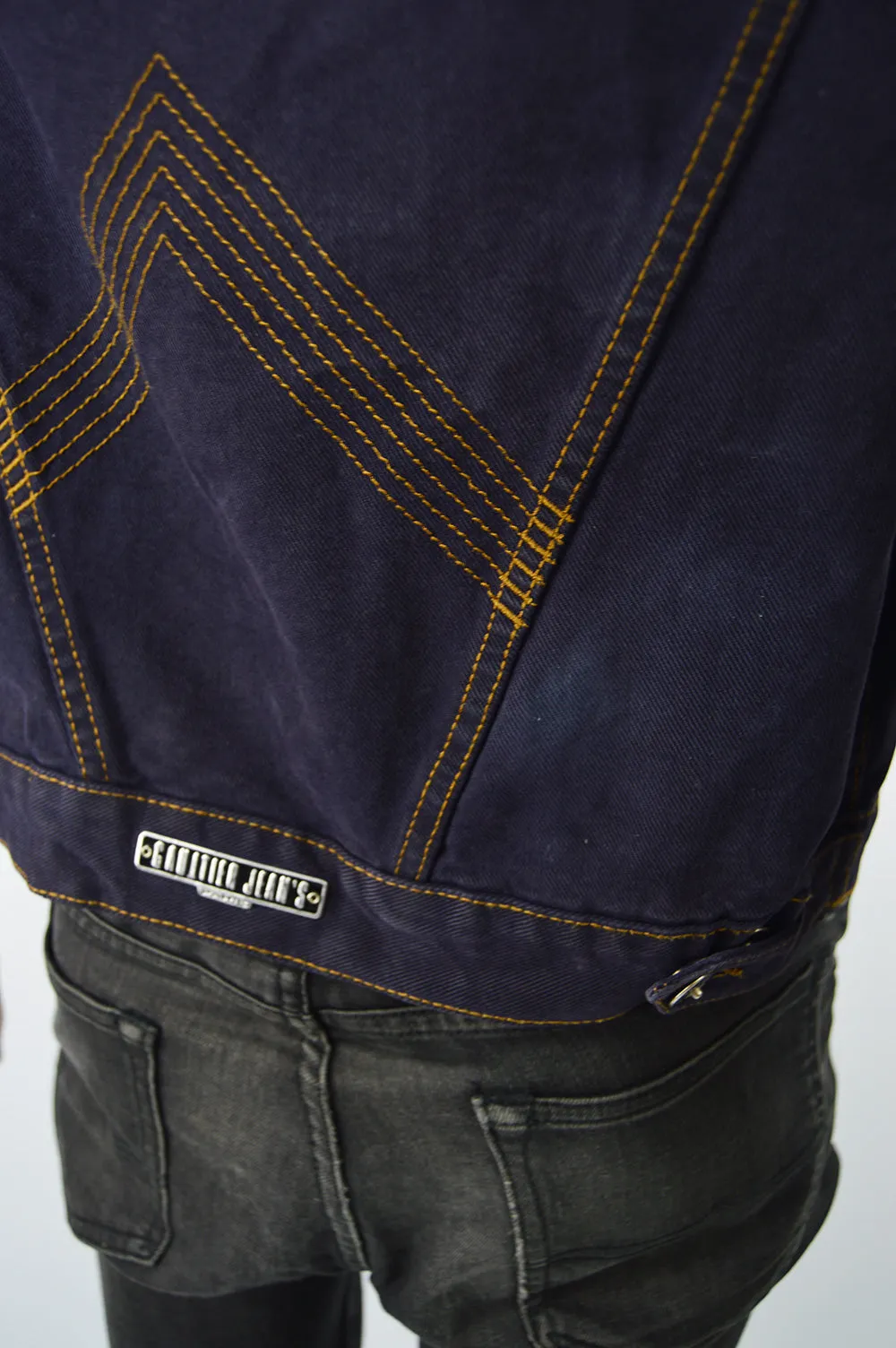 Men's Vintage Indigo Denim Jacket, 1990s