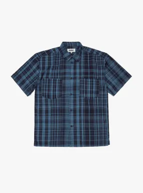 Mitchum Shirt Indigo Check