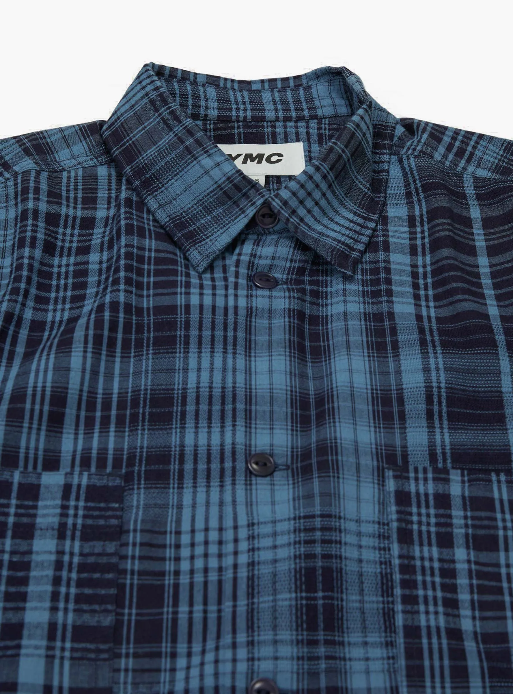 Mitchum Shirt Indigo Check