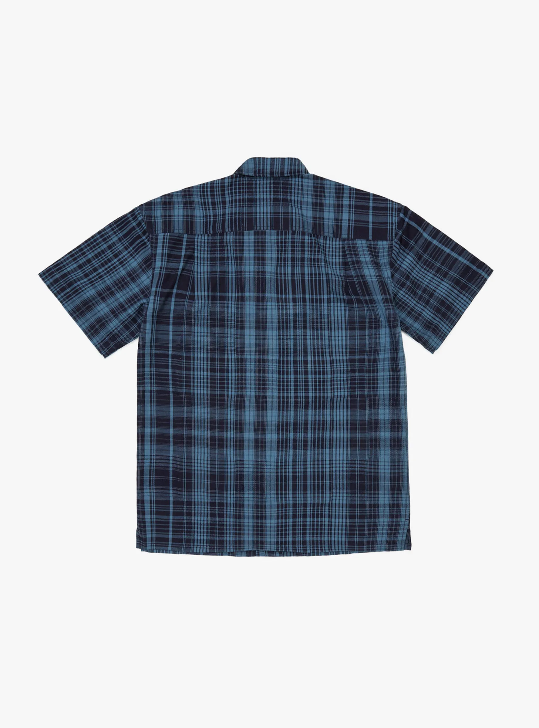 Mitchum Shirt Indigo Check