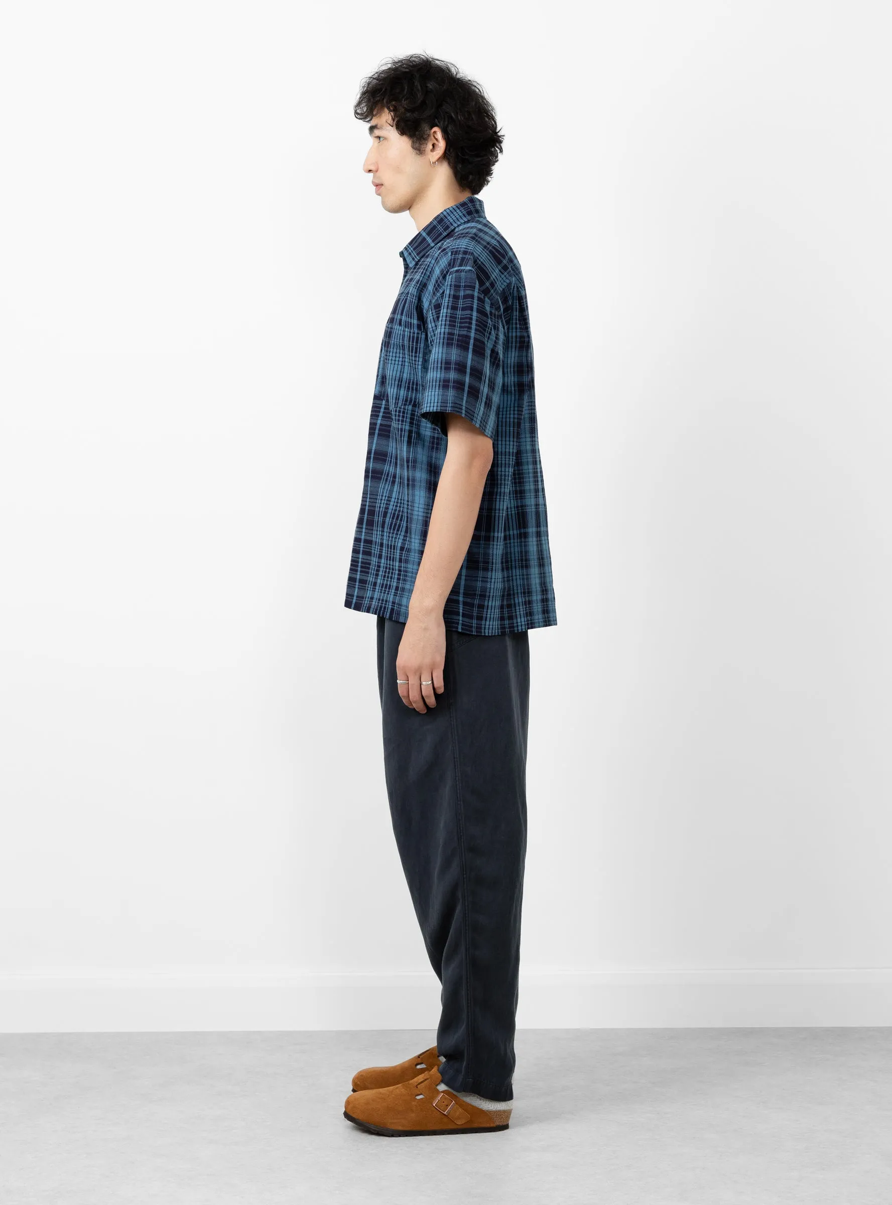 Mitchum Shirt Indigo Check