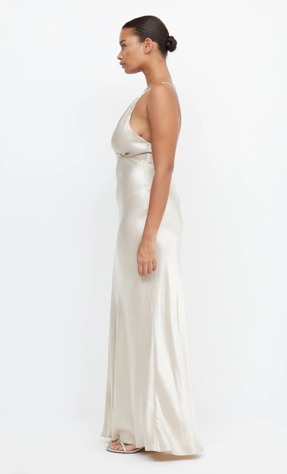 MOON DANCE V MAXI DRESS - SAND