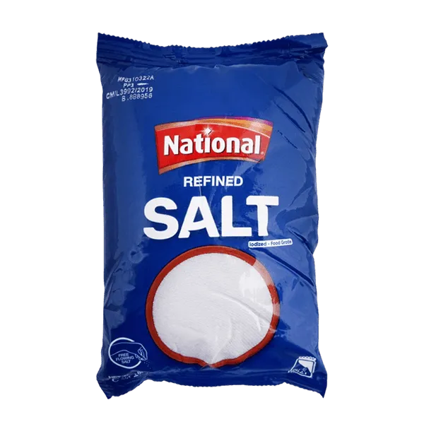 NATIONAL REFINED SALT 800GM