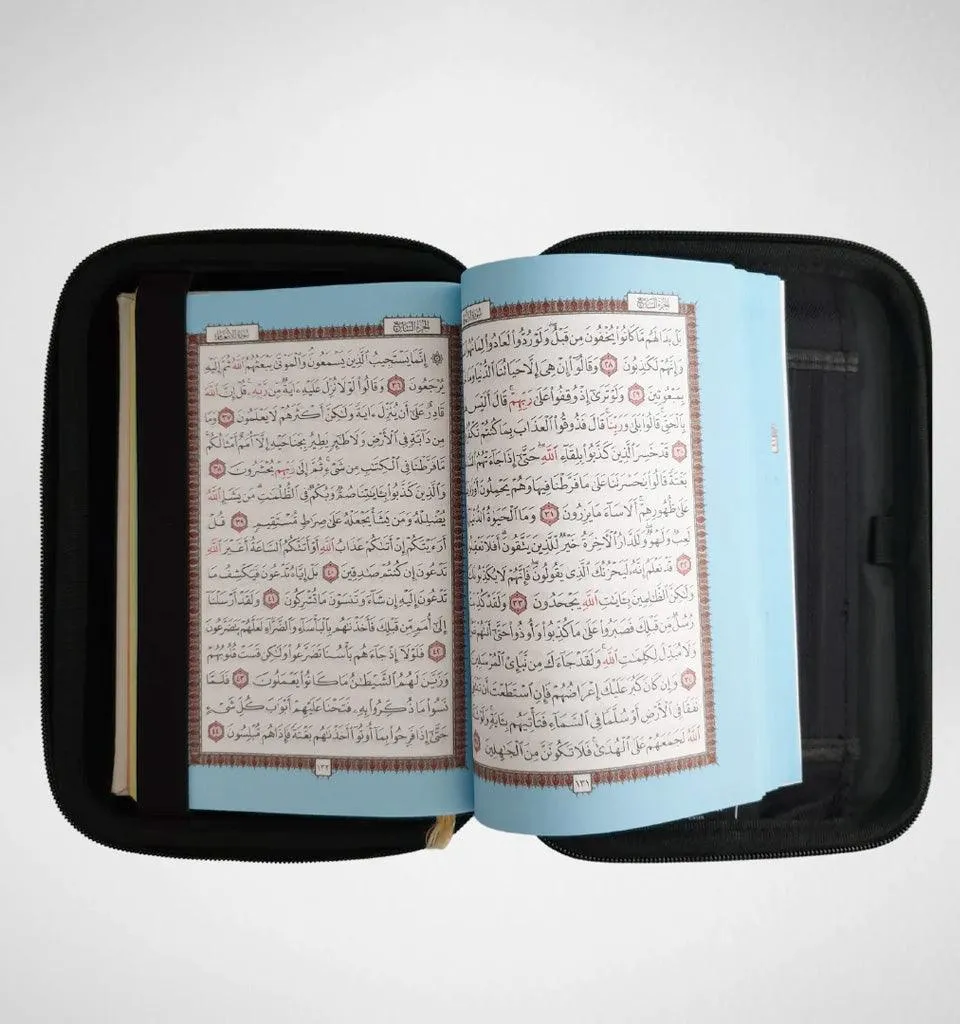 Navy Blue Quran Case