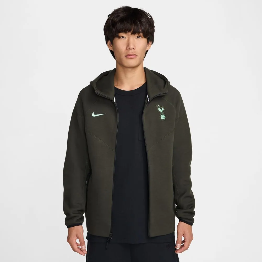 Nike Men's Tottenham Hotspur FC 2024/25 Tech Fleece Windrunner Third Full-Zip Soccer Jacket