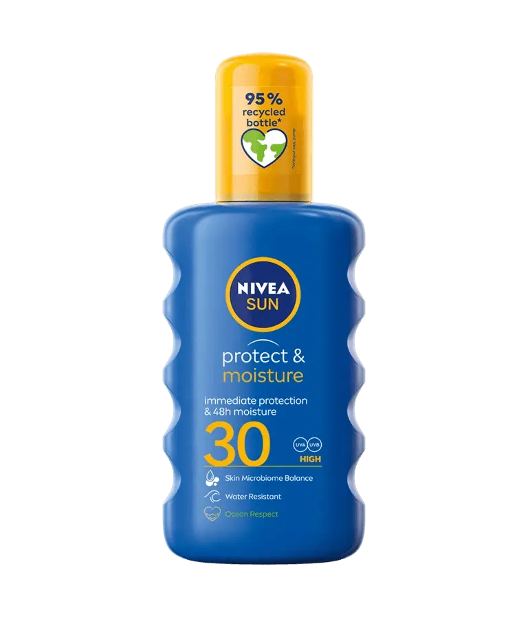 Nivea Sun SPF 30 High Protect & Moisture Sun Spray 200 ml