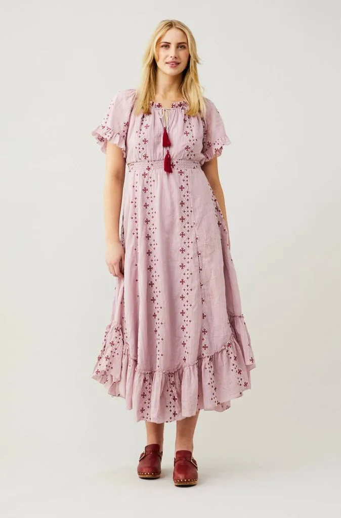 Odd Molly Helen Dress in Lilac Smoke