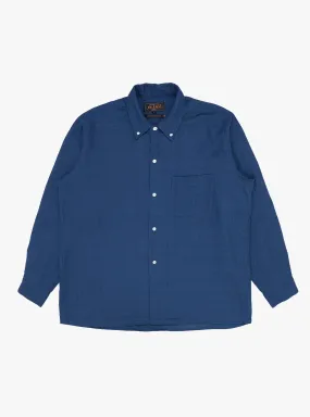 Open B.D. Panama Shirt Indigo Blue