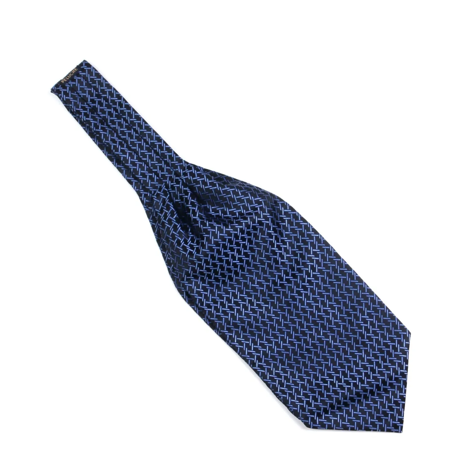 Peluche Refined Neckwear Blue Cravat for Men