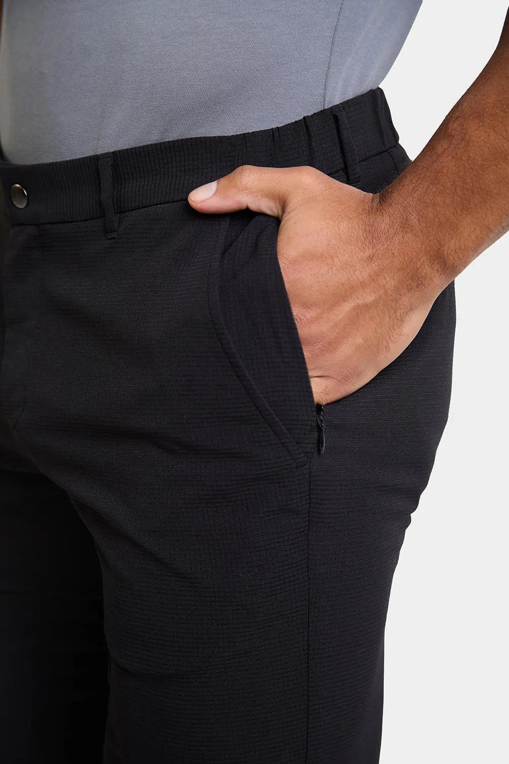 Performance Chino Trouser in Black