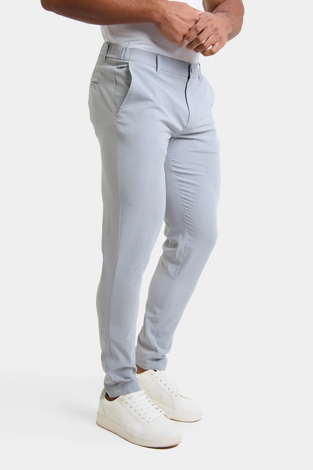 Performance Chino Trouser in Grey