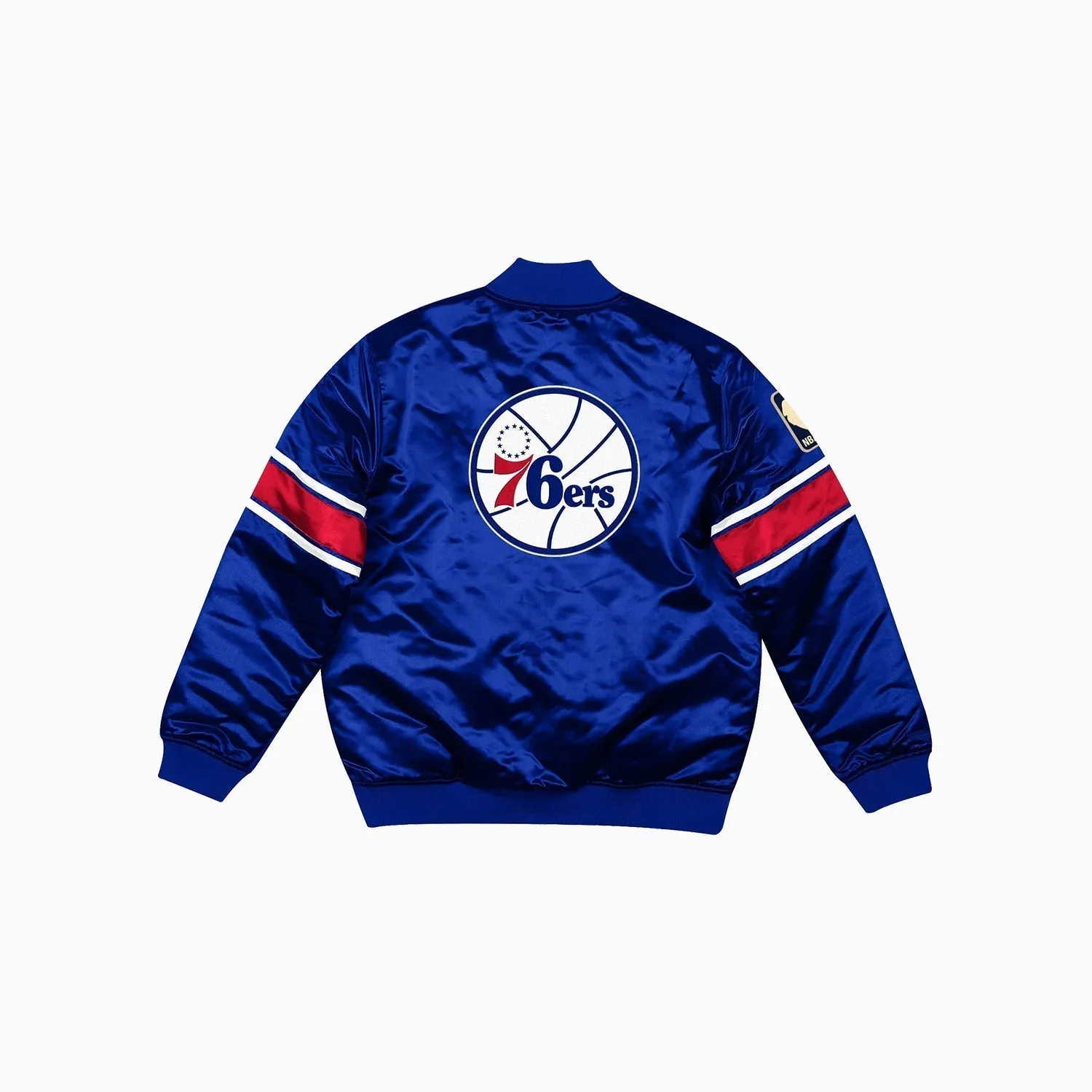 Philadelphia 76Ers NBA Heavyweight Satin Jacket